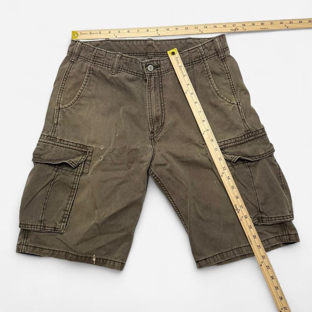 Levi’s Brown Cargo Shorts Mens Size 32 Utility Pockets Workwear Style - Picture 6 of 6